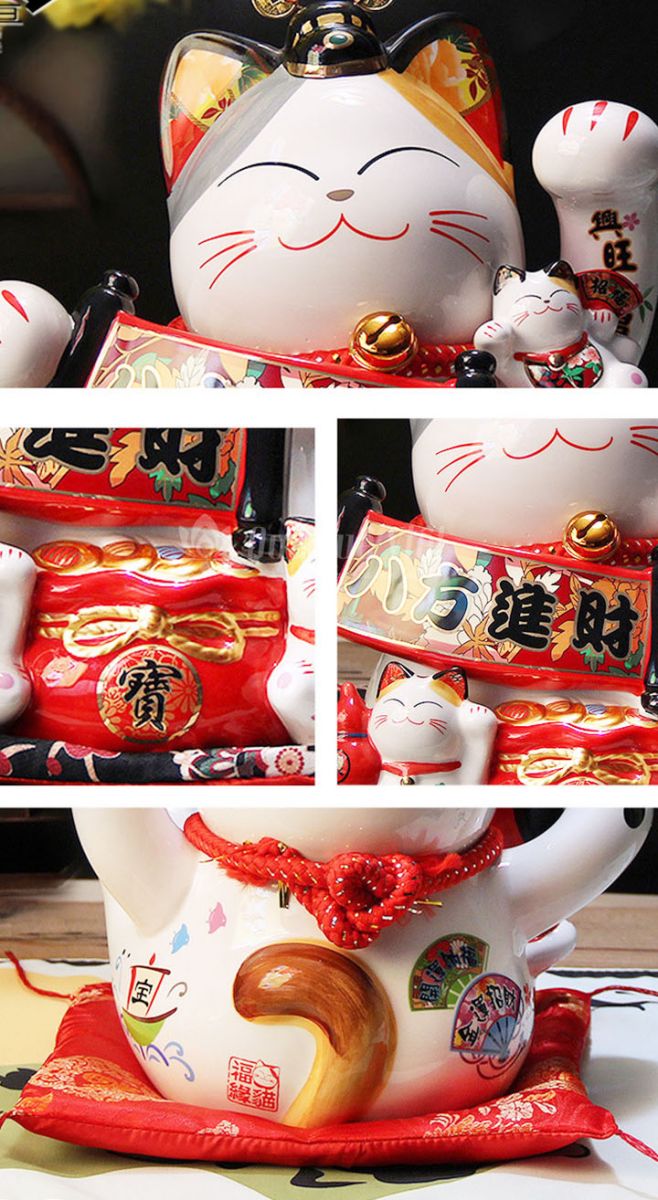 Mèo thần tài chi tiết