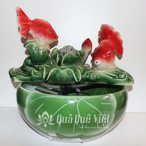 Chậu Cá Ngọc Phong Thủy Mini