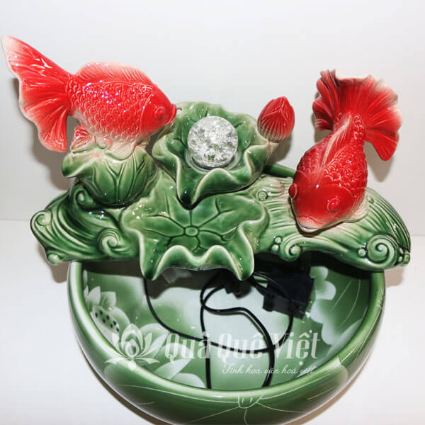 Chậu Cá Ngọc Phong Thủy Mini
