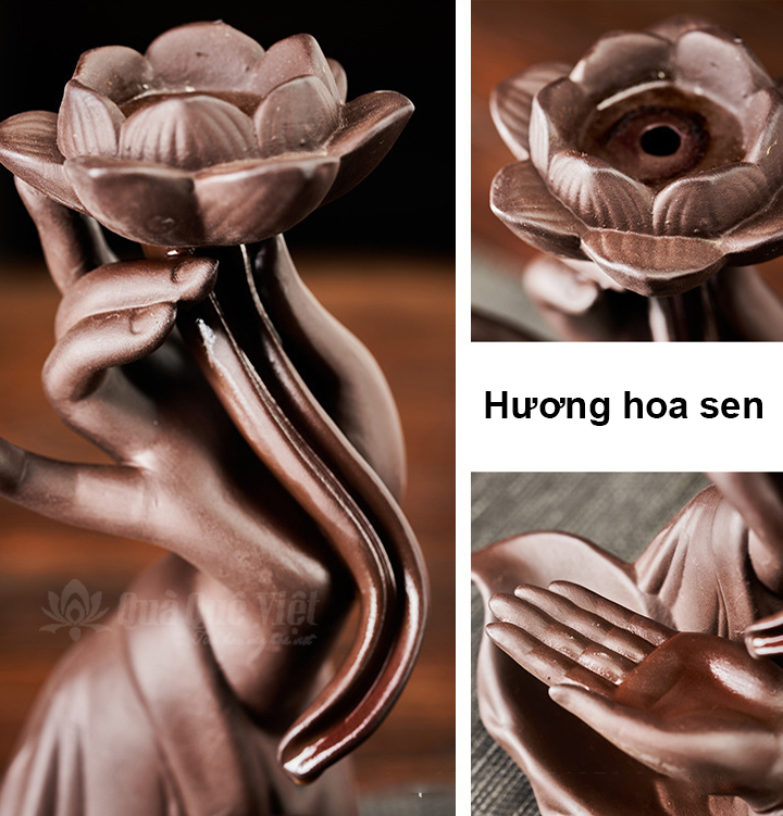 Thác trầm hương hoa sen