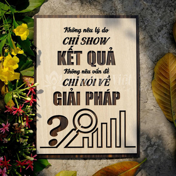 Tranh slogan ý nghĩa