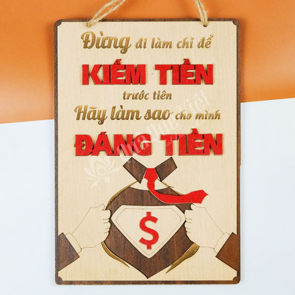 Tranh slogan treo tường tạo động lực