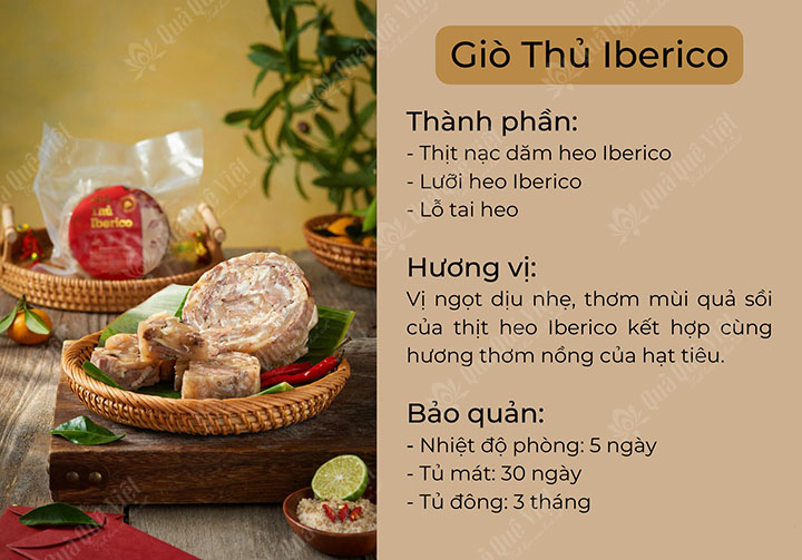 Giò thủ iberico