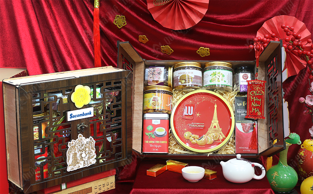 Hộp Quà Tết Doanh Nghiệp Phúc Lộc Thọ