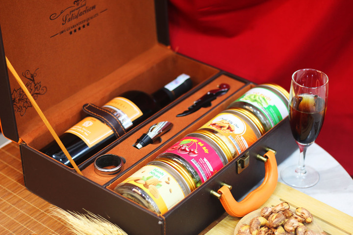 Quà Tết Hộp Da Cao Cấp