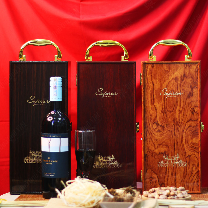 Hộp Quà Gỗ, Quà Tặng tết 2026 - Mẫu Hộp Q1654