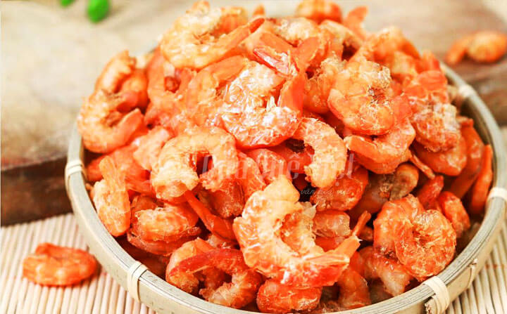 giá tôm khô cà mau