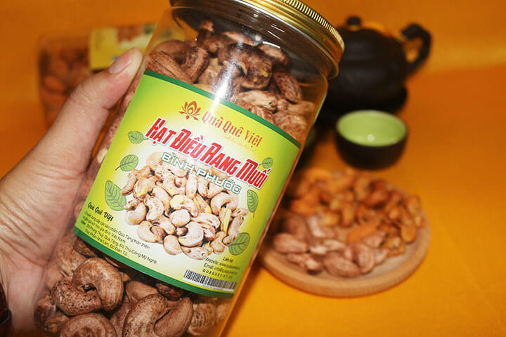 hạt điều rang muối