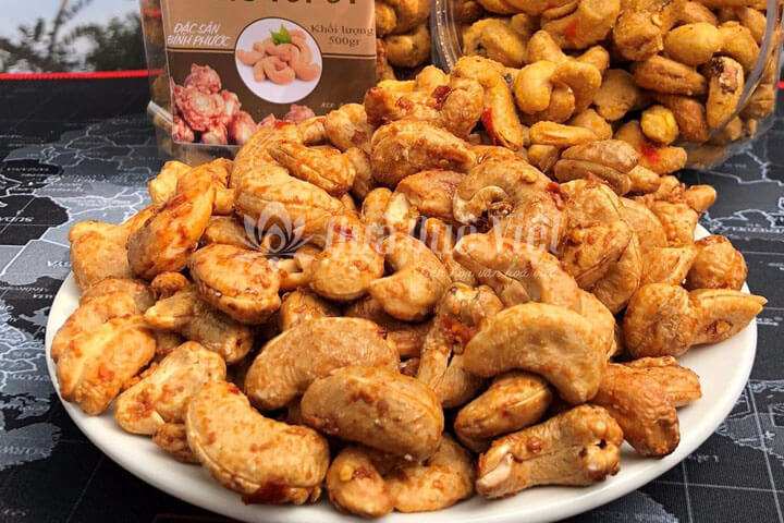 Hạt Điều Rang Tỏi Ớt