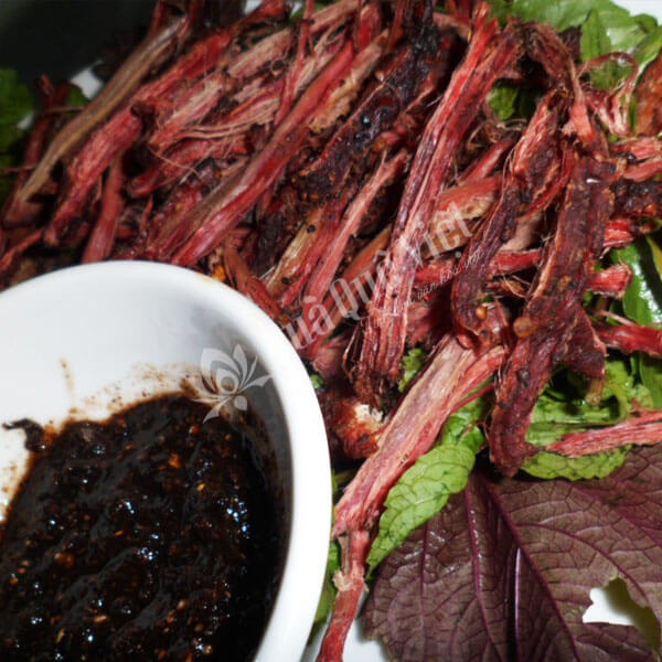 Thịt bò khô hun khói