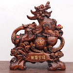 Tỳ Hưu Gỗ Phong Thủy Mang Lại Tài Lộc và Bình An Cho Gia Chủ