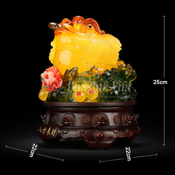 Cóc Thiềm Thừ  Vàng Hút Tài Lộc Ngậm Đồng Tiền Cổ