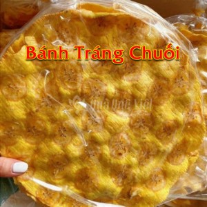 Bánh Tráng Chuối Nướng Đặc Sản Tây Ninh