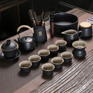 Bộ Ấm Trà Gốm Sứ Cao Cấp Nhập Khẩu - T1634