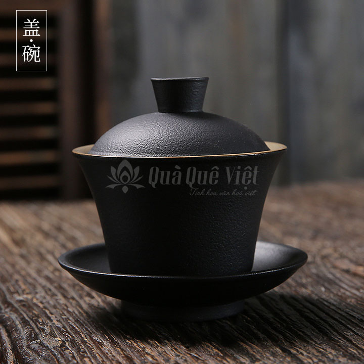 Bộ Ấm Trà Gốm Sứ Cao Cấp Nhập Khẩu - T1634