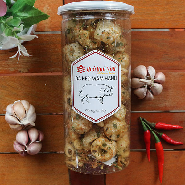 Da Heo Khô Cay Mắm Hành Hủ 150gr