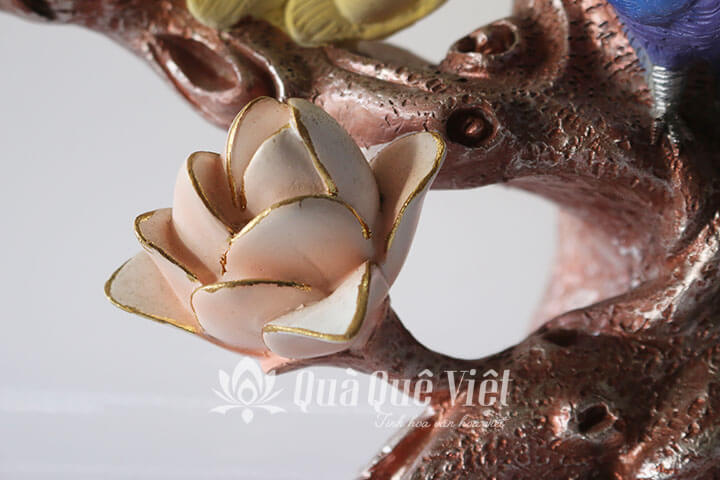 Đồng Hồ Con Công Để Bàn Size Lớn