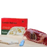 Hộp quà Đùi Heo Muối Iberico Cebo, Đùi sau không xương 24 tháng (1KG) Deraza