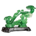 Gậy Như Ý Màu Xanh Ngọc Bích, Vật Phẩm Phong Thủy Thể Hiện Sự Uy Tín và Quyền Lực