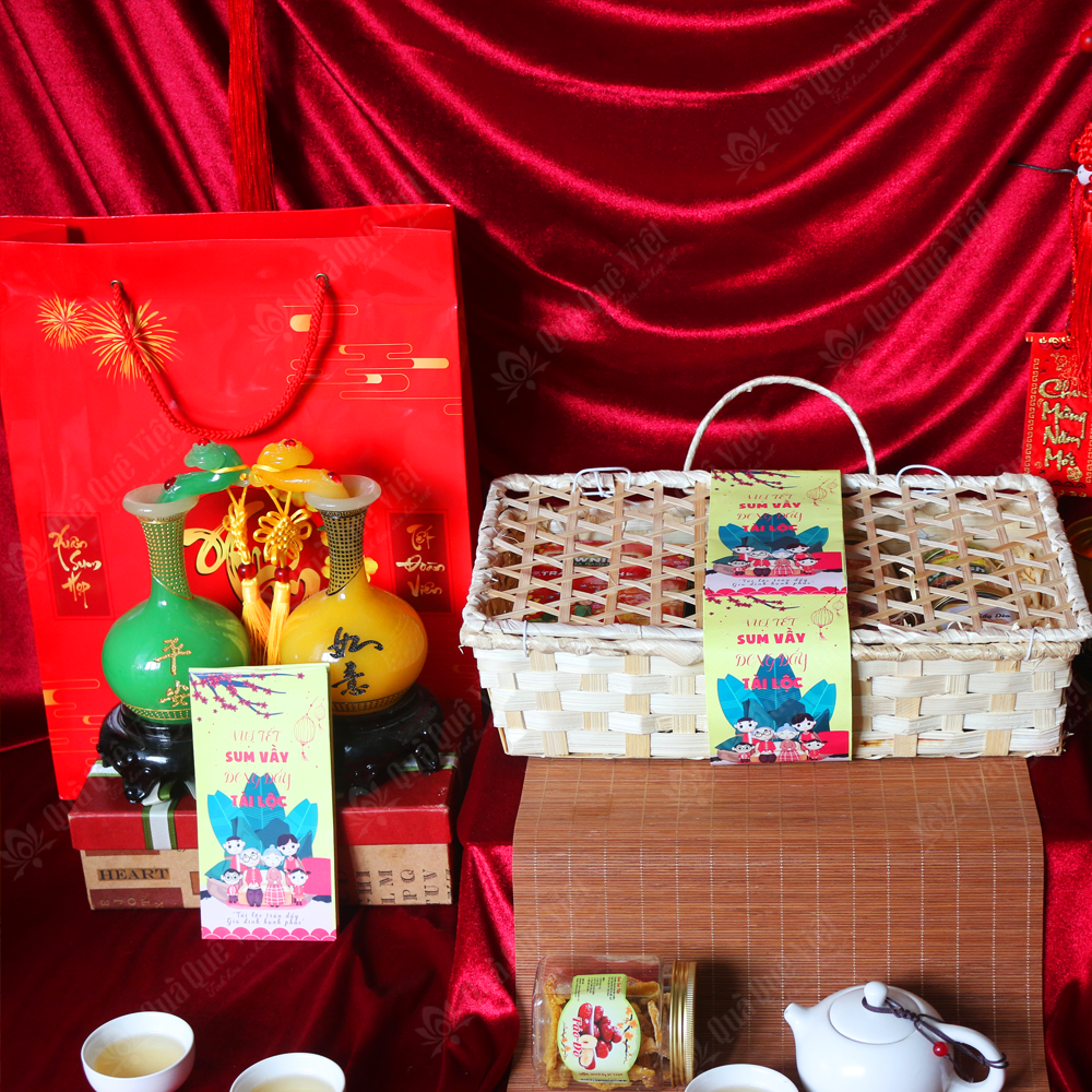 giỏ quà tết truyền thống