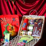 Giỏ Quà Tết Bằng Tre - 6 Món Truyền Thống