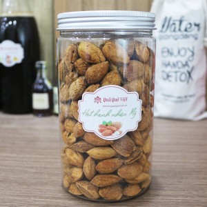 Hạt Hạnh Nhân Mỹ Hạnh Nhân Rang Bơ Nguyên Chất 500gr