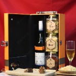 Hộp Quà Tết Xuân Bình An, Hộp Da Cao Cấp - Q1660