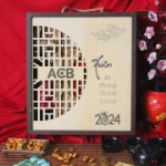 Quà Tết Cho Doanh Nghiệp 2026, Mẫu Hộp Gỗ 5 Món Xuân An Khang Thịnh Vượng