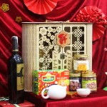 Sét Quà Tết Hộp Gỗ 2 Cửa  6 món