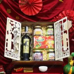 Sét Quà Tết Hộp Gỗ 2 Cửa  6 món