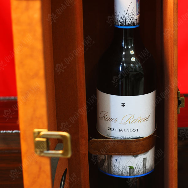 Quà Tết Hộp Da Cao Cấp Vạn Sự Bình An - Q1649