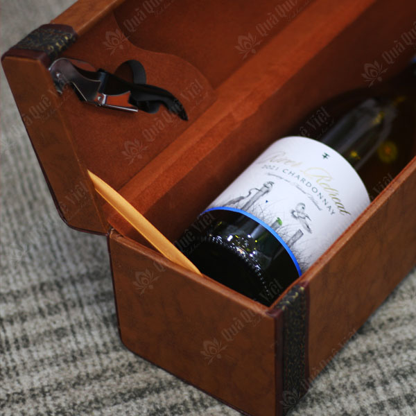 Quà Tết Hộp Da Cao Cấp Vạn Sự Bình An - Q1649