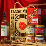 Hộp Quà Gỗ Hoa Văn Tết Truyền Thống - Q1658