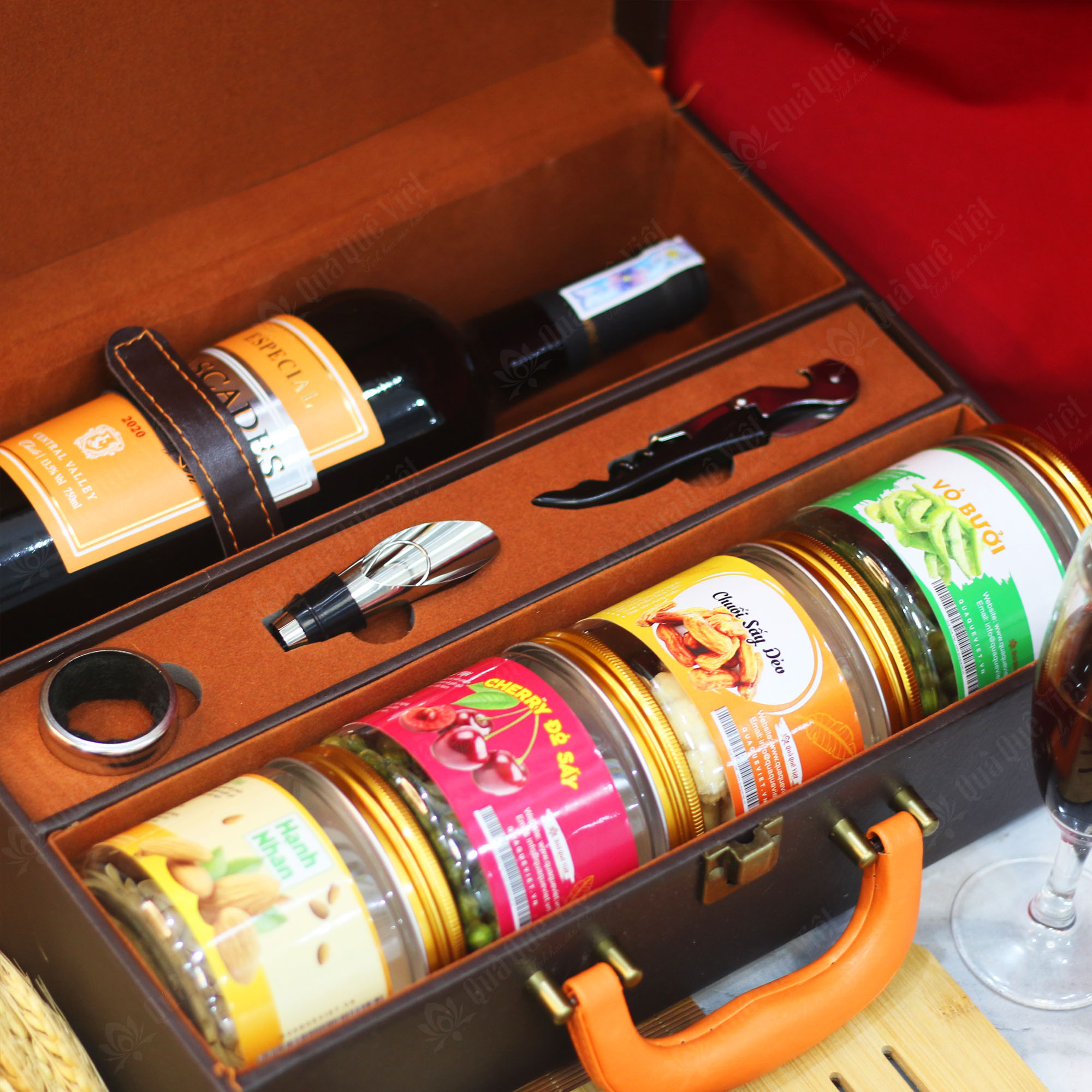 Quà Tết Hộp Da Cao Cấp - Q1655