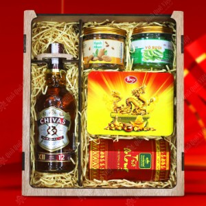 Hộp Quà Tết Cao Cấp 5 Món An Khang Thịnh Vượng