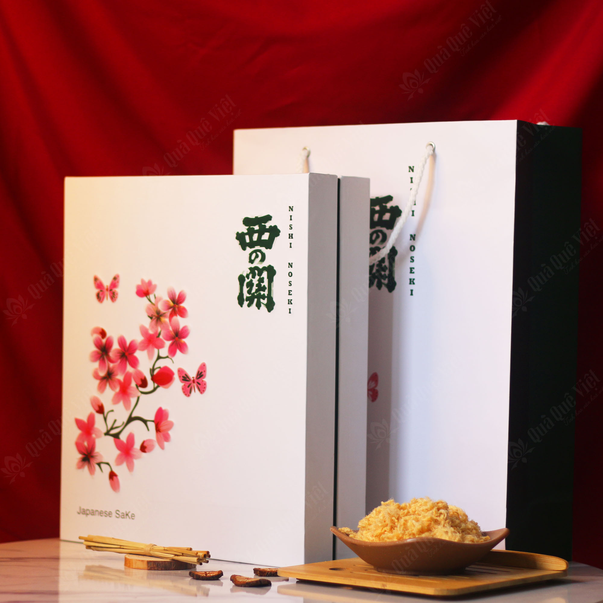 Hộp Quà Tết Hoa Anh Đào Nhật Bản - Q1662