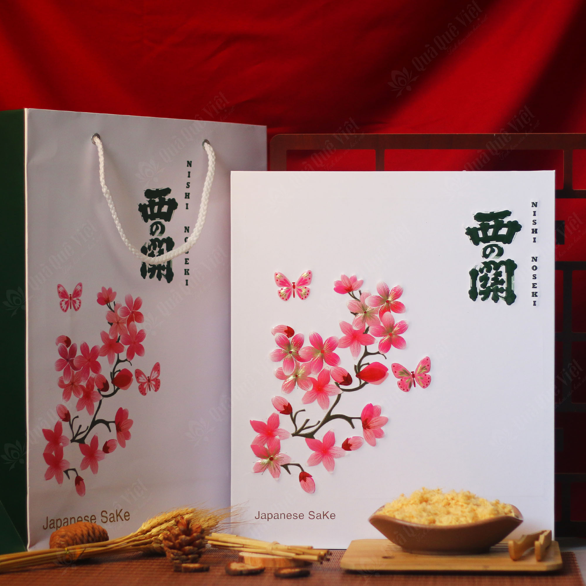 Hộp Quà Tết Hoa Anh Đào Nhật Bản - Q1662