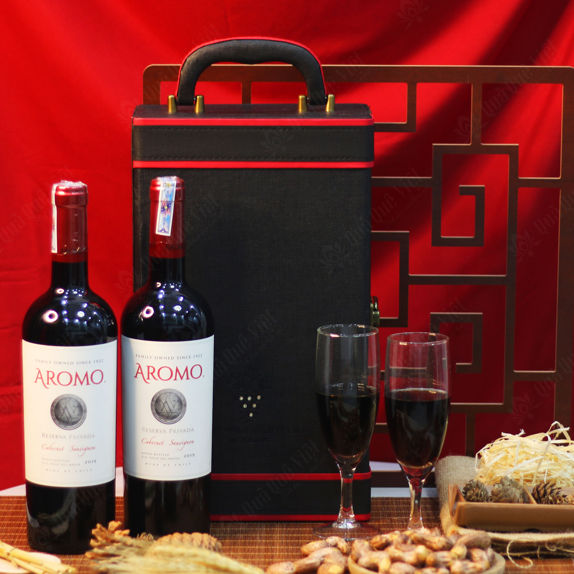 Quà Tặng Tết Doanh Nghiệp, Mẫu Hộp Da - Q1652