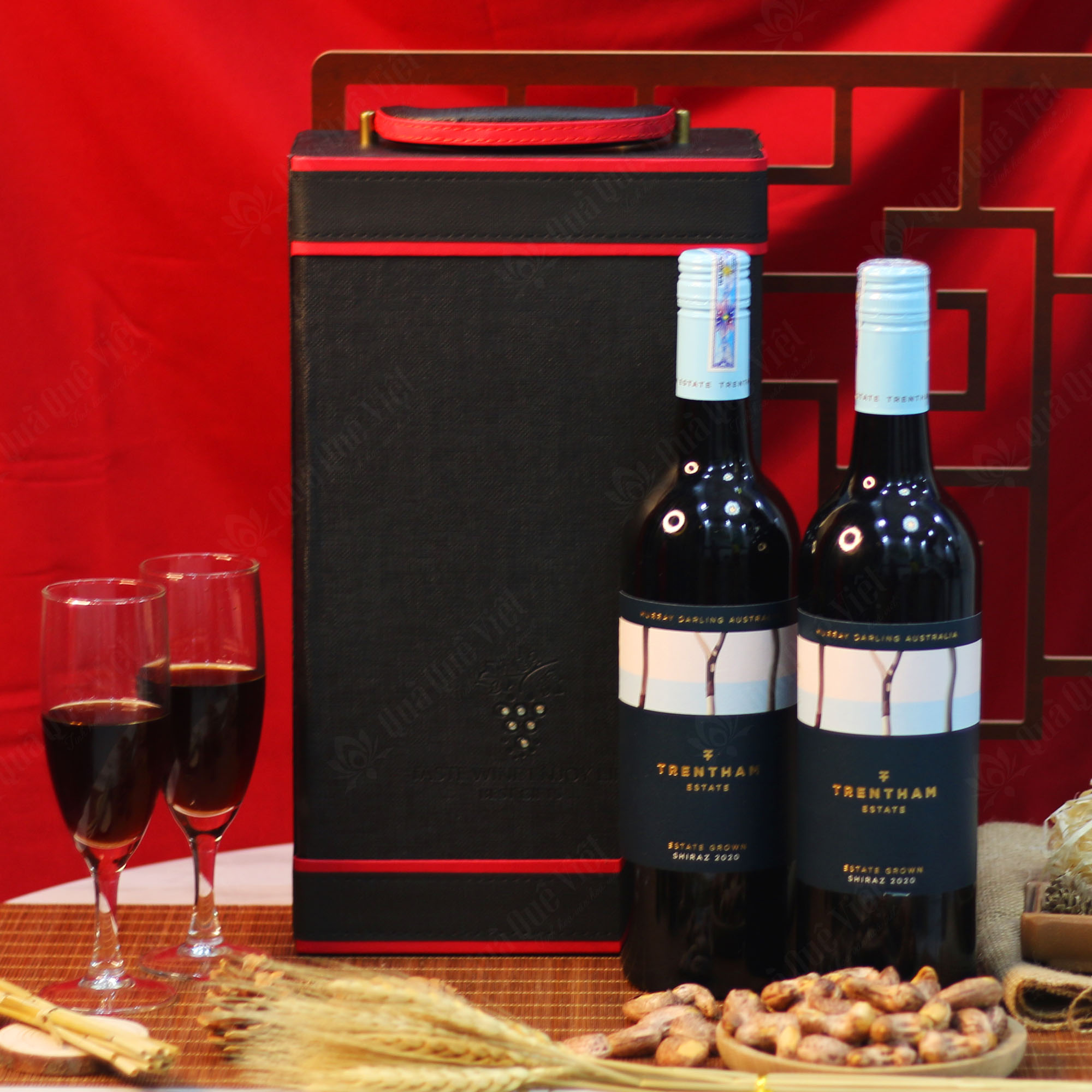 Quà Tặng Tết Doanh Nghiệp, Mẫu Hộp Da - Q1652