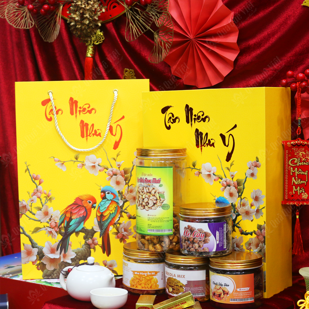 Thiết kế hộp quà sang trọng và tinh tế