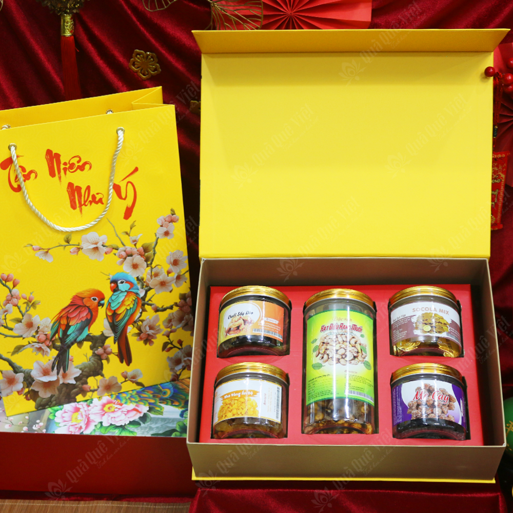 Hộp quà Tết Tân Niên Như Ý 6 món