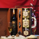 Hộp Quà Tết Da Cao Cấp Xuân Phát Tài 2 Ngăn - Q1664