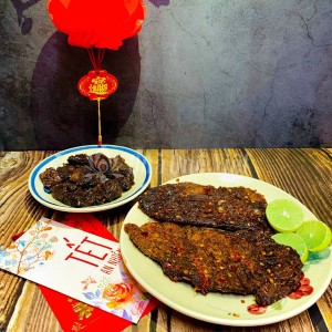 Khô Bò Miếng Tẩm Ớt Cay Gói 500gr