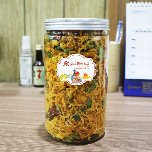 Khô Gà Lá Chanh Loại 1 Thơm Ngon Hủ 300gr