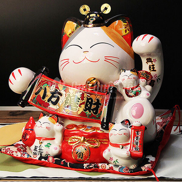 Mèo Thần Tài May Mắn Tài Lộc và Thịnh Vượng