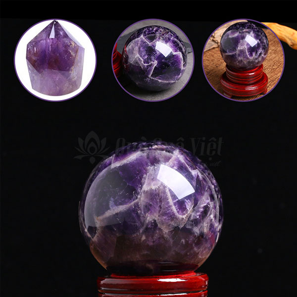 Quả Cầu Thạch Anh Tím Phong Thuỷ, Tích Tụ Năng Lượng Xua Tan Tà Khí