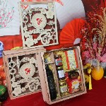 Set quà tết hộp gỗ 6 món - G1705