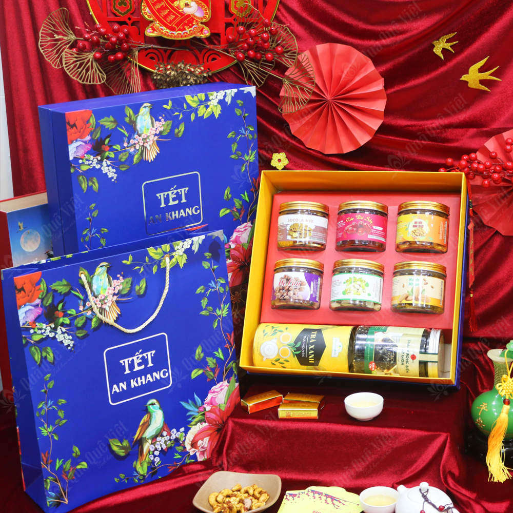 hộp quà tết an khang