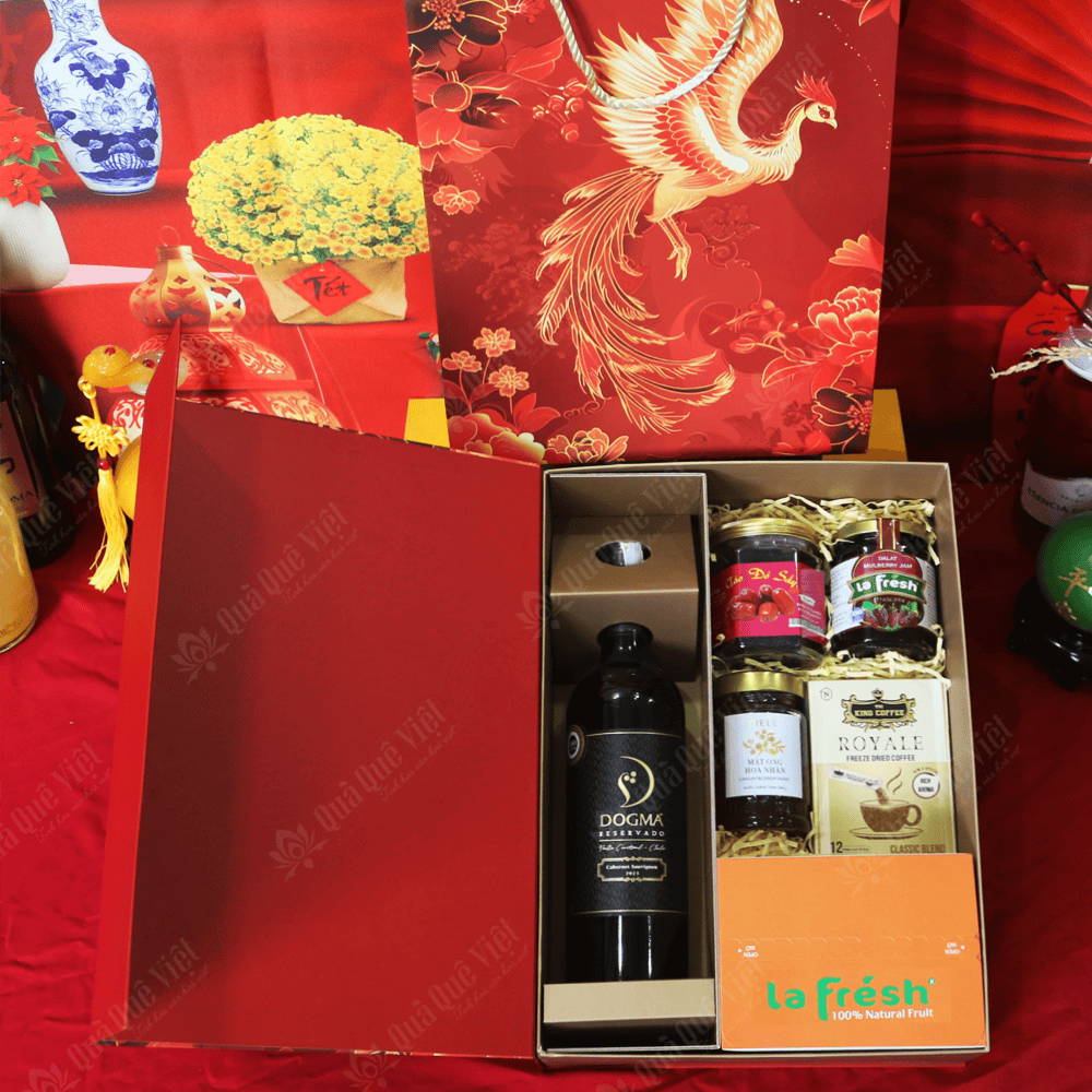 Set quà tết phượng hoàng 6 món - T1700