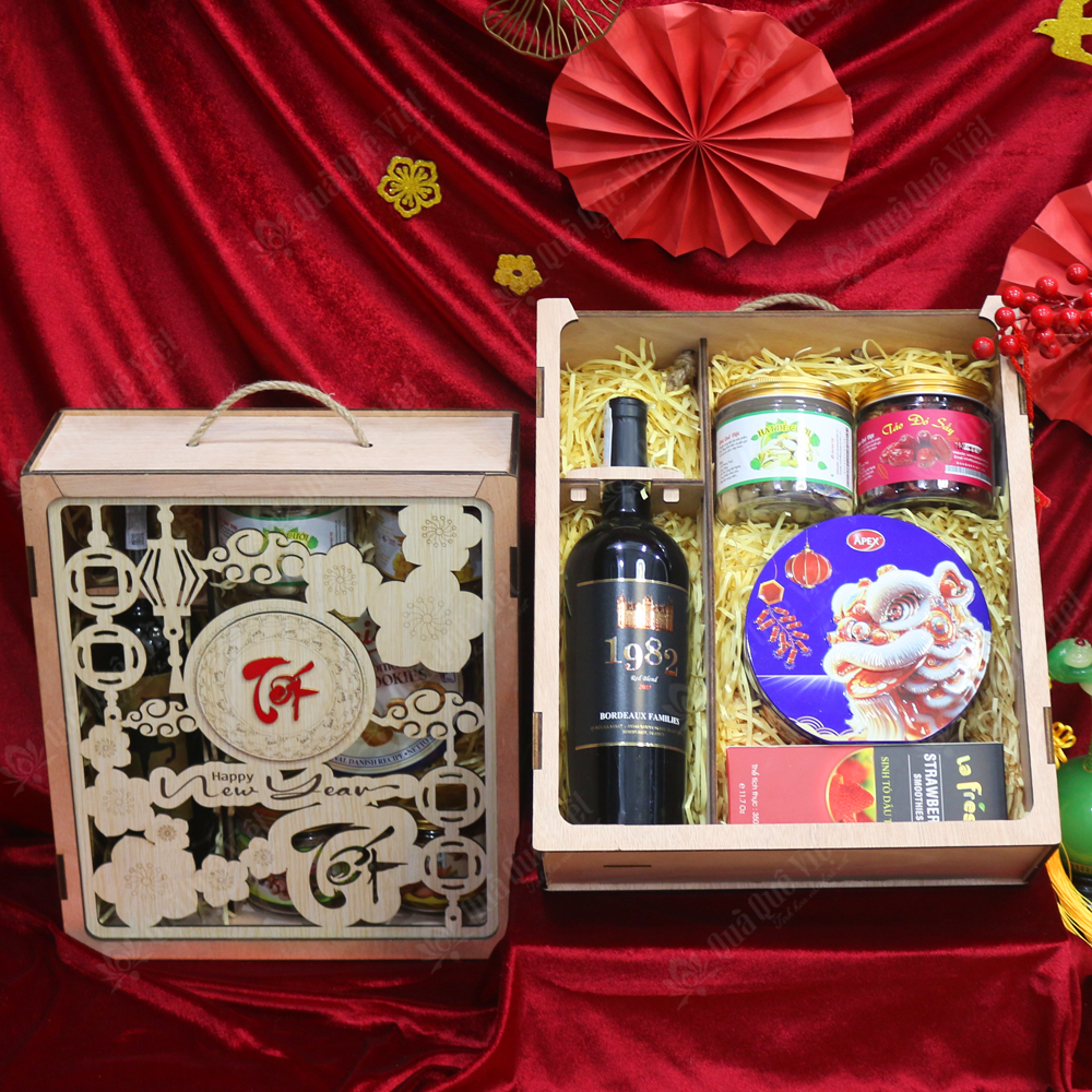 hộp quà tết